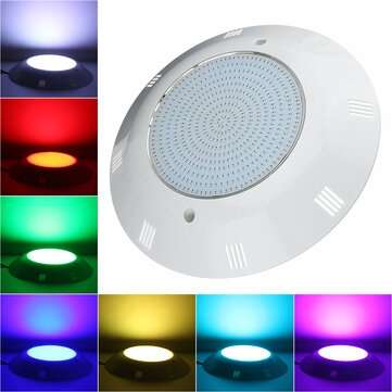531LED RGB Underwater Swimming Pool Light IP68 Fountain Lamp + Remo... (LIGHT COLOR: COLOURFULLIGHT)