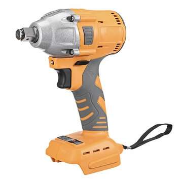 520Nm 1/2 Inch Cordless Brushless Electric Wrench Power Driver For Makita 18V Ba... (COLOR.: YELLOW)