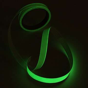 5M Night Self-adhesive Safety Sticker Tape Glow Luminous Fluorescent Tapes (COLOR.: GREEN)