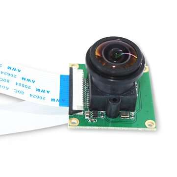 5MP Camera Module OV5647 5MP 175 Wide Angle Fisheye Lens Camera Board 5 Million Pixels
