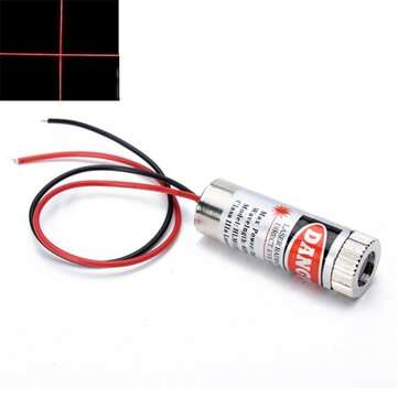 5mW 650nm Focusable Red Dot/Cross/Line Laser Diode Module (TYPE: 4GATEN)