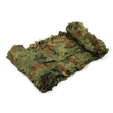 5mx2m Camo Camouflage Net For Car Cover Camping Military CS Hunting Shooting... (COLOR.: JUNGLECAMO)