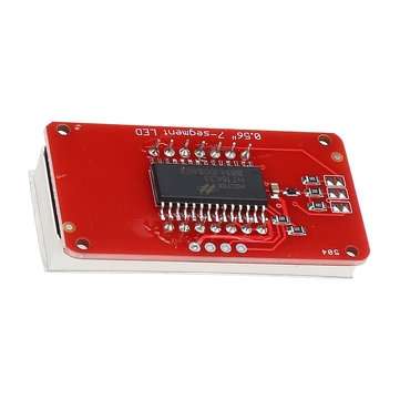 5pcs 4-bit 0.56 Inch 7-segment LED Digital Tube Module I2C Control 2-line Control HT16K33 LED Displa