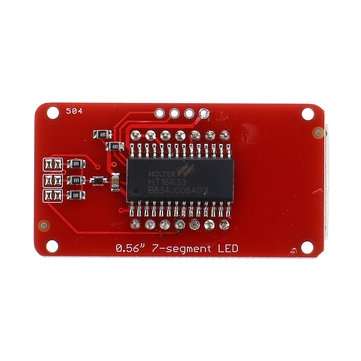 5pcs 4-bit 0.56 Inch 7-segment LED Digital Tube Module I2C Control 2-line Control HT16K33 LED Displa
