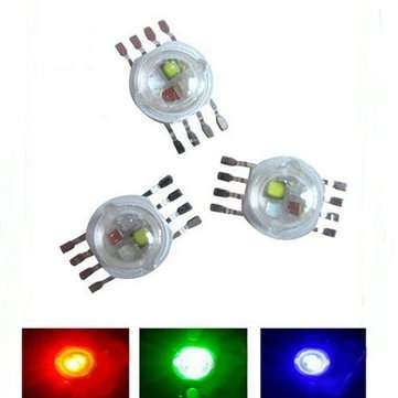 5pcs 3W RGB RGBW High Power 8pin LED Diodes Blub DIY Chip Light DC2.2-3.4V (COLOR.: RGBWW)