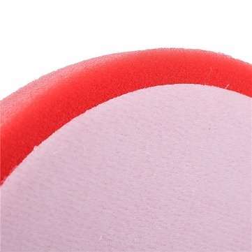 5pcs 6 Inch Flat Sponge Buffing Polishing Pad Kit For Car Polisher