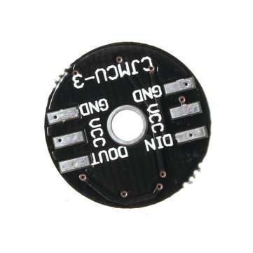 5pcs CJMCU-3bit WS2812 RGB LED Full Color Drive LED Light Circular Smart Development Board Geekcreit