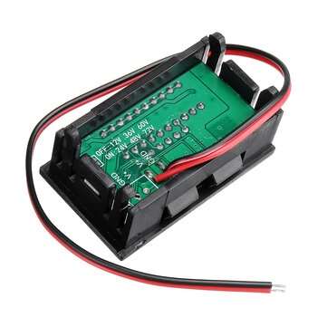 5Pcs DC 12V 36V 60V Car Lead Acid Battery Capacity Indicator 10 Segment Digital Lithium Battery Char