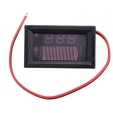 5Pcs DC 12V 36V 60V Car Lead Acid Battery Capacity Indicator 10 Segment Digital Lithium Battery Char