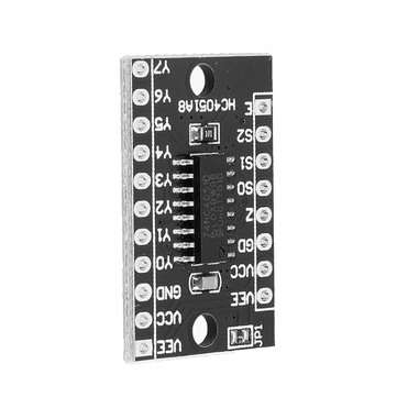 5pcs Electronic Analog Multiplexer Demultiplexer Module HC4051A8 8 Channel Switch Module 74HC4051 Bo