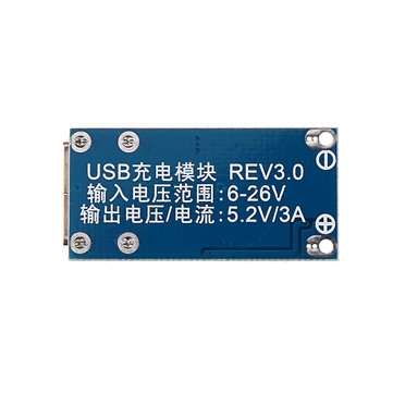 5pcs DC-DC 9V/12V/24V to 5V Step Down Regulator USB Charging Car Power Supply Step-down Buck Chargin