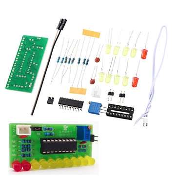 5pcs LM3915 10-segment Audio Level Indicator Kit Electronic Soldering Training experiment DIY Parts