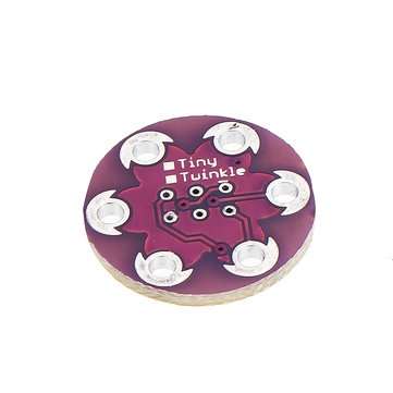 5pcs LilyTiny LilyPad Development Board Wearable E-textile Technology with ATtiny Microcontroller