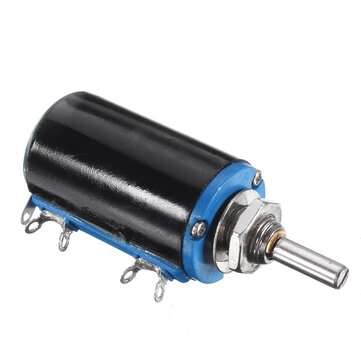 5pcs WXD3-13-2W Precision Potentiometer 220R 470R 5.6K Ohm Wirewound Multi-Turn Potentiometer