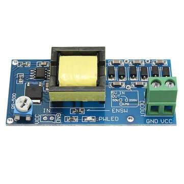 5V-12V Step Up to 300V-1200V DC-DC Boost Converter High Voltage Power Boost Module
