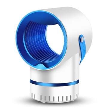 5W USB Electric Mosquito Insect Killer Trap Lamp Bug Zapper Pest LED Night Light DC5V (COLOR: WHITE)