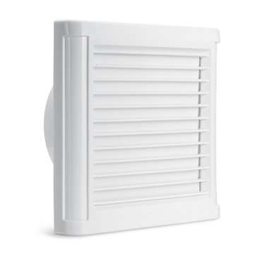 6 Inch 220V 60W Extractor Fan Silent Ventilation Wall Mounted Fan Windows Bathroom Toilet