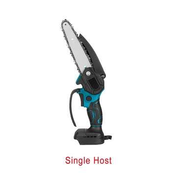 6 Inch 98VF 3000W 10000rpm Mini Electric Chainsaw Battery Indicator Por... (BATTERY: WITHOUTBATTERY)