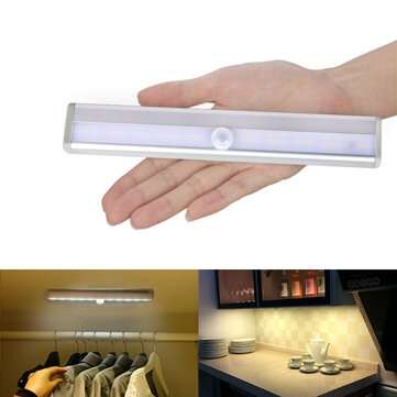 6/10 LEDs PIR LED Motion Sensor Light Cupboard Wa... (LIGHT COLOR: WHITELIGHT | LED QUANTITY: 10LED)