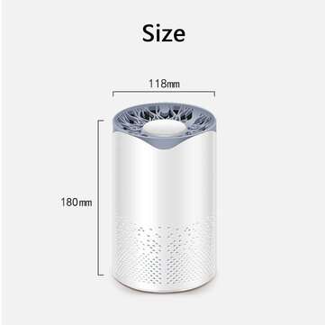 60 / h UV Household Purplish Sterilizing Air Purifiers Anion Formaldehyde Removal Purple Light St