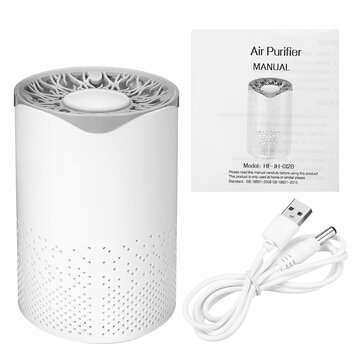 60 / h UV Household Purplish Sterilizing Air Purifiers Anion Formaldehyde Removal Purple Light St