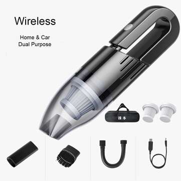 6000Pa Wireless Charging Car Household Dual Purpose Special Small Mini High Power Car ... (TYPE: #2)