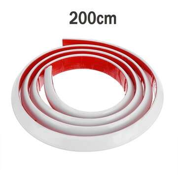 60/90/120/150/200cm Bathroom/Kitchen Shower Water Barrier silicone Dry And Wet Se... (LENGTH: 200CM)