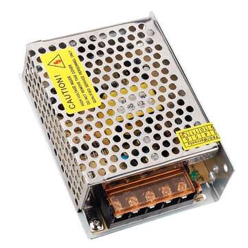60W Switching Power Supply Driver SMPS Transformer AC 110-220V to DC 12/24V for LE... (VOLTAGE: 12V)