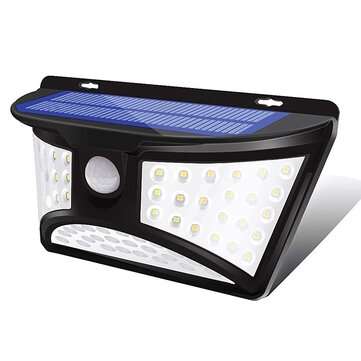 68 LED Solar Powered PIR Motion Sensor Light Outdoor Garden Security Flood ... (LED QUANTITY: 68LED)