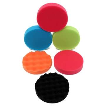 6pcs 6 Inch 150mm Polishing Buffing Pad Kit for Car Polisher
