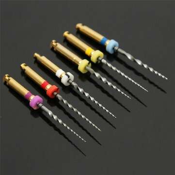 6pcs Dental Universal Endodontic Rotary Files Assorted SX-F3 21mm Dental Tools