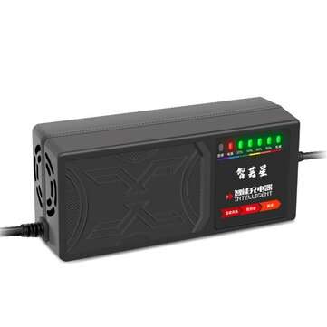 7 Light Electric Vehicle Charger 48V/60V/72V 50AH Fast Charging Power Display Over... (VOLTAGE: 48V)