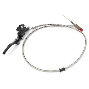 7/8inch 1.2M Hydraulic Brake Clutch Lever Master Cylinder For Motorcycle Pit Dirt... (COLOR.: BLACK)