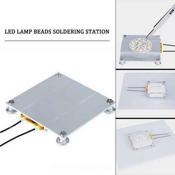 70*70mm LED Lamp Remover BGA Demolition Chip Welding Soldering Station Aluminum PTC Heating Plate 30