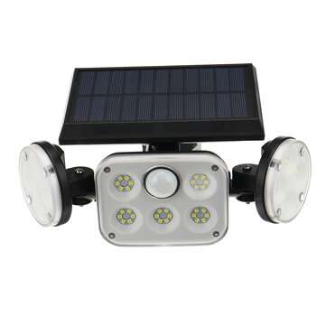 70COB/70LED/78LED Solar Motion Sensor Light Outdoor 3-Head Security Wall La... (LED QUANTITY: 78LED)
