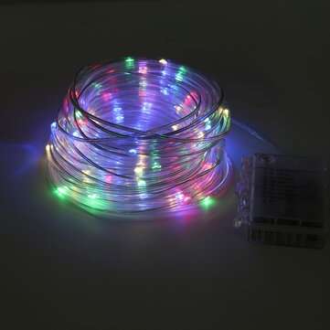 8 Modes 100M 100LED Stripe Party Lights Decorative Lamp Timer Memor... (LIGHT COLOR: COLOURFULLIGHT)