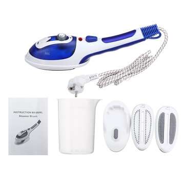 800W Multifunctional Iron Clothes Fabric Garment Steamer Hand H... (PLUG: 110VUSPLUG | COLOR.: BLUE)