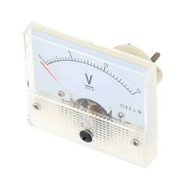85C1-DC15V/85C1-DC30V DC Voltmeter Pointer Head Voltage Meter (MODEL: 85C1-DC15V)