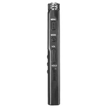 8GB Portable Rechargeable LCD Digital Audio Voice Recorder Dictaphone With MP3 Play