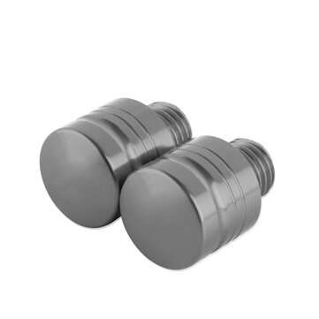 8mm/10mm Motorcycle Rearview Mirror Plug Thread Bolts Adapter Screw... (SIZE: 8MM | COLOR: TITANIUM)