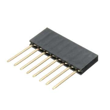 8P 10P 2.54MM Stackable Long Connector Female Pin Header (DESIGN: 8)