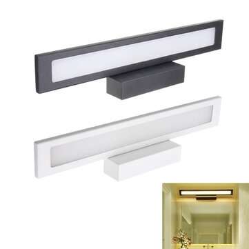 8W Modern LED Wall Light Bathroom Mirror Wall Sconce 40CM Lam... (COLOR.: PUREWHITE | COLOR3: WHITE)