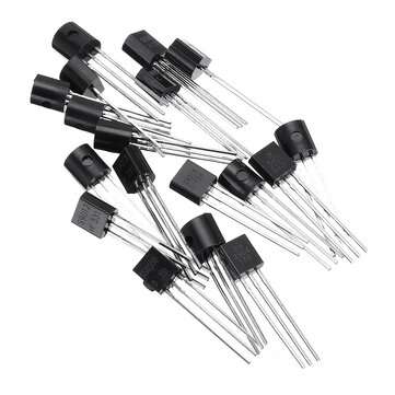 900Pcs 18Value NPN/PNP Transistor Set 2N2222 2N3904 2N3906 2N5401 2N5551 A1015 A733 C1815 C945 SS805