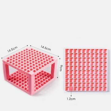 96 Holes Brush Pencil Holder Organizer Markers Pen Artist Detachable Multifunction... (COLOR.: PINK)