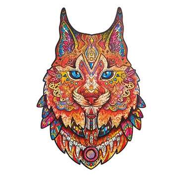 A3/A4/A5 Wooden Jigsaw Puzzle Unique Animal Shape Toy Early Education Best Gift For Ki... (SIZE: A5)