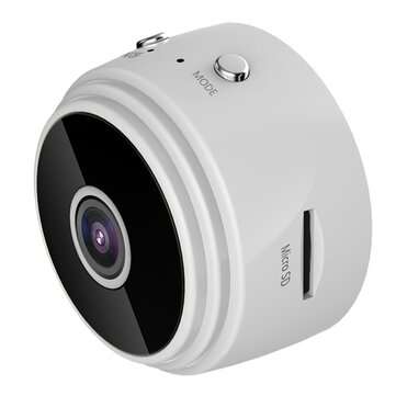 A9 Wireless WIFI Camera Infrared HD1080P Night Version Voice Video Recorder Secur... (COLOR.: WHITE)