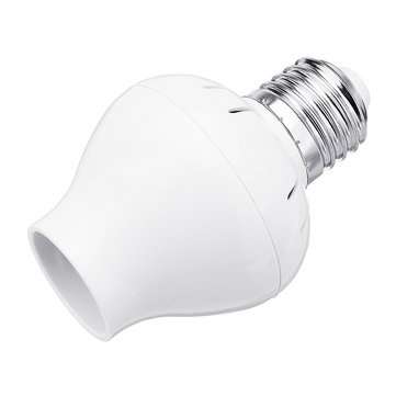 AC100V-240V 60W E27 Microwave Radar Sensor Light Control LED Lamp Base Holder Bulb Adapter