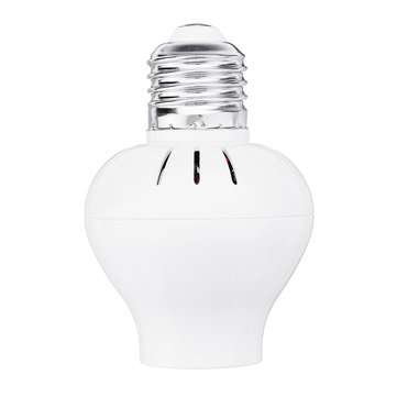 AC100V-240V 60W E27 Microwave Radar Sensor Light Control LED Lamp Base Holder Bulb Adapter