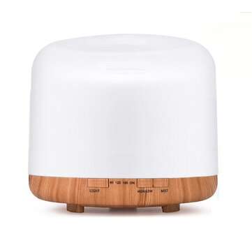AC100-240/DC24V 500ML LED Ultrasonic Humidifier Essential ... (TYPE: WITHOUTREMOTE | COLOR.: YELLOW)