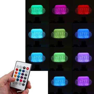 AC110-220V 6W Wireless Music E27 bluetooth LED Bulb Lamp 5050 RGB Color Stereo Audio Speaker